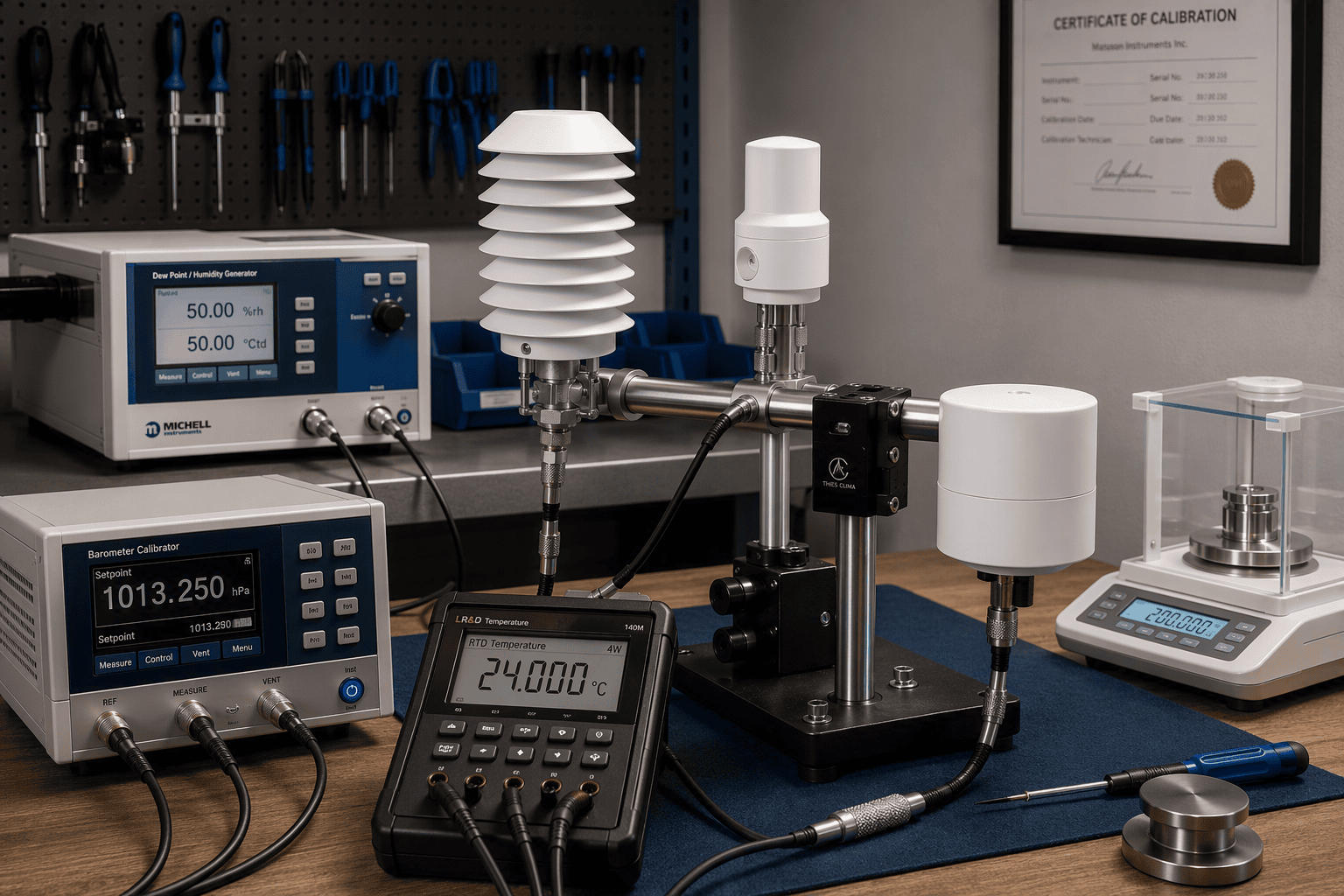 Calibration de vos capteurs météorologiques