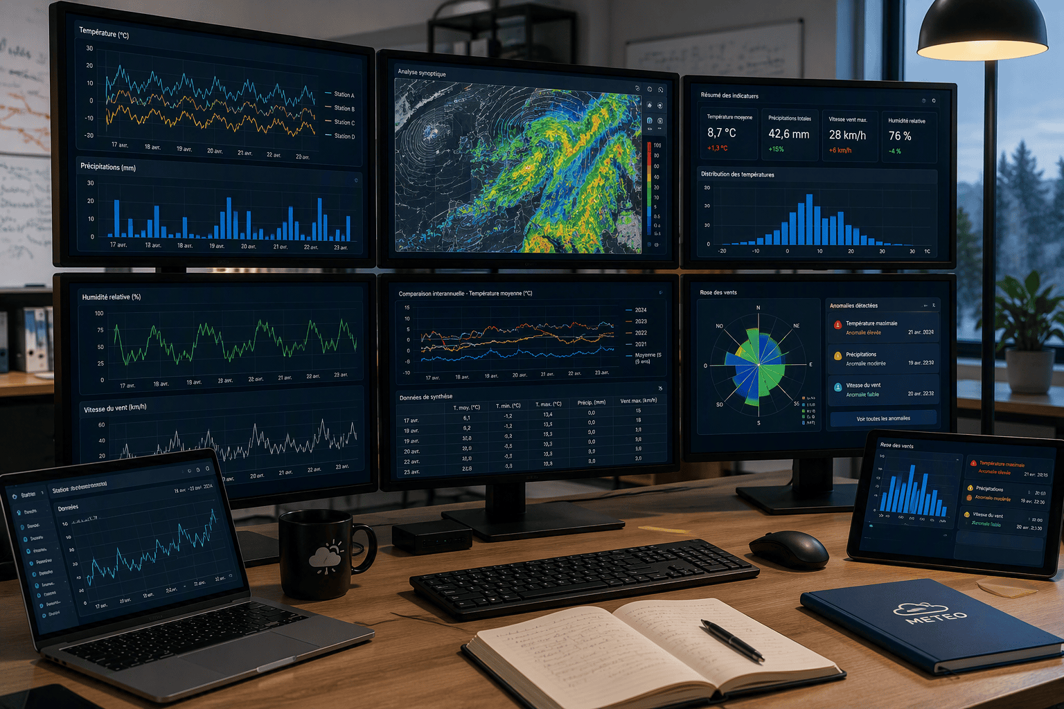 Analyse de vos données météo