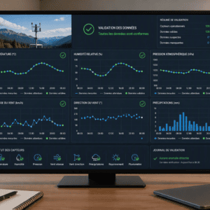 Surveillance continue de vos données météo
