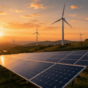 Évaluation de potentiel solaire et éolien
