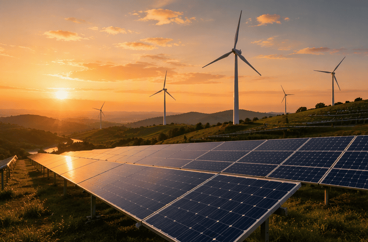 Évaluation de potentiel solaire et éolien